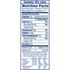 Capri Sun Pacific Cooler Mixed Fruit Flavored Juice Drink Blend Pouches -Snack Shop 7 9799a2e161baab65531c84243ee1e06a