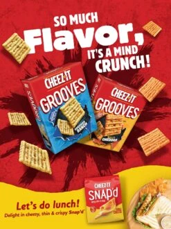 Cheez-It Cheese Crackers, Cheddar Jack, 12.4 Oz -Snack Shop 7 bf77f52f7c1d9d50fa8a863d6ade7617