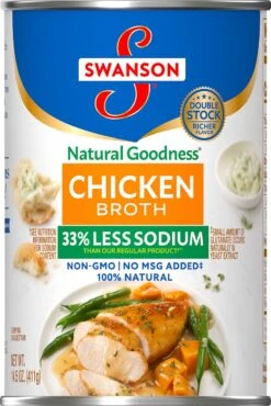 Swanson Gluten Free Low Sodium Chicken Broth - 14.5oz -Snack Shop 7 d1cf3c8d92410b380b065bbaa65762bf