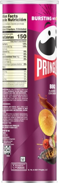 Pringles Snack Stacks BBQ Flavored Potato Crisps Chips - 5.5oz -Snack Shop 7 efb820045872285e7cc8dfc368ea5fae