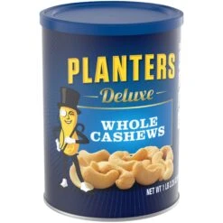 Planters Deluxe Salted Whole Cashews - 18.25oz -Snack Shop 7 fab7612e088c7c6a4d5cd46f8381d8b3
