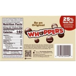 Whoppers Malted Milk Balls - 5oz 40 Whoppers Malted Milk Balls - 5oz -Snack Shop 73 bb029680431d4a6a0fe7d14d140b11c0