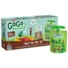 GoGo SqueeZ 12-Pack Apple Cinnamon Applesauce 12 Pouches 3.2 Oz Pouch 12 Ea -Snack Shop 758d092c25e4811ddb591b676a3696a9