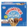 Nestlé Drumstick Lil' Drums Vanilla Chocolate Ice Cream Cones - 12ct 1 Nestlé Drumstick Lil' Drums Vanilla Chocolate Ice Cream Cones - 12ct -Snack Shop 7788fdd8bfacf54f116606445dd4ab31