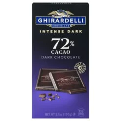 Ghirardelli Intense Dark 72% Cacao Twilight Delight Chocolate Bar
