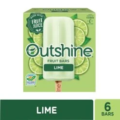 Outshine Lime Frozen Fruit Bar - 6ct