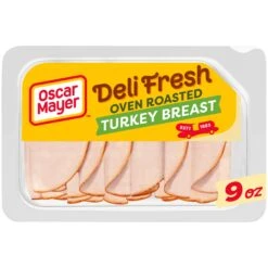 Oscar Mayer Deli Fresh Oven Roasted Turkey Breast Sliced Lunch Meat - 9oz
