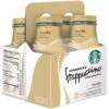 Starbucks Frappuccino Chilled Coffee Drink Vanilla Flavored 9.5 Fl Oz 4 Count Bottle -Snack Shop 7ff1244cf679a98ff47551e5541d0698