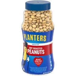 Planters Unsalted Dry Roasted Peanuts, 16 Oz Jar 20 Planters Unsalted Dry Roasted Peanuts, 16 Oz Jar -Snack Shop 8 8d84a106d3e085cf4e9e8357670a4292