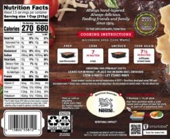 Stouffer's Frozen Lasagna With Meat & Sauce - 19oz -Snack Shop 8 939bb3808be534a9150307606cc617c9