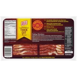 Oscar Mayer Naturally Hardwood Smoked Thick Cut Bacon Pack, 11-13 Slices -Snack Shop 8 972a19ccaaa9c3211e6b9708d81259a8