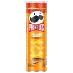 Pringles Cheddar Cheese Potato Crisps Chips - 5.5oz -Snack Shop 8 ba2b656b343c318fd20d0bd9165bc49a