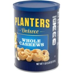 Planters Deluxe Salted Whole Cashews - 18.25oz -Snack Shop 8 d875038bfb3098826a4cf038cad3774f