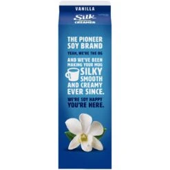Silk Vanilla Soy Creamer - 32 Fl Oz (1qt) -Snack Shop 8 ea392019028c841ae0ba6c783469323e