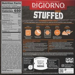 DiGiorno Cheese Stuffed Crust Four Cheese Frozen Pizza - 8.5oz 22 DiGiorno Cheese Stuffed Crust Four Cheese Frozen Pizza - 8.5oz -Snack Shop 8 fc5b7c7b55aace3a6ff3bb2a759e59a5