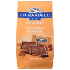 GHIRARDELLI Milk Chocolate Squares With Caramel Filling