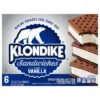 Klondike Ice Cream Sandwiches Vanilla, 4.23 Fl Oz, 6 Count -Snack Shop 8f5d524a83c039db8b375d96f98babcc