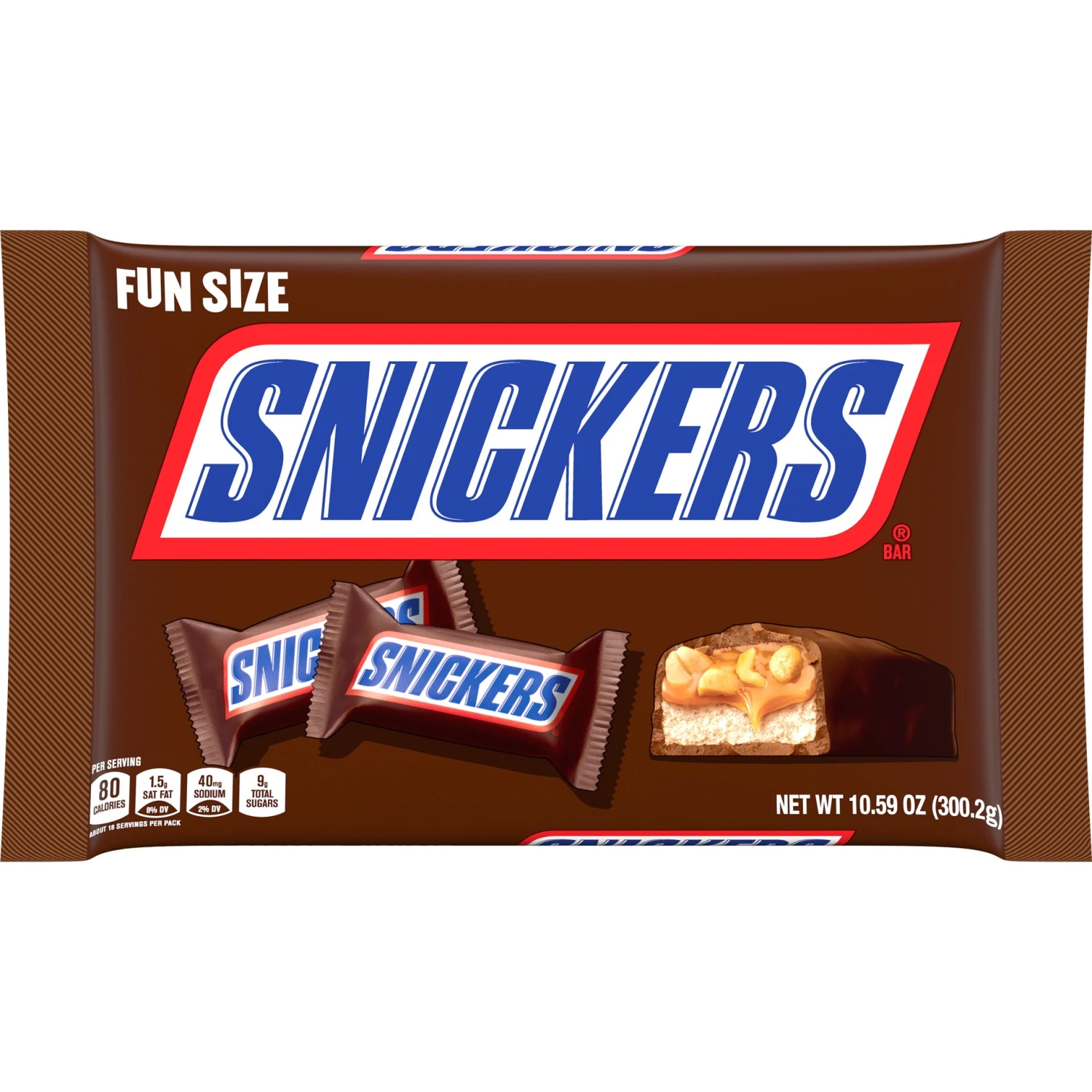 Snickers Fun Size Chocolate Candy Bars - 10.59oz 3 Snickers Fun Size Chocolate Candy Bars - 10.59oz