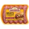 Johnsonville Brats Cheddar Bratwurst, 19 Oz -Snack Shop 9708ac2ad24295fd723847c377fe833f
