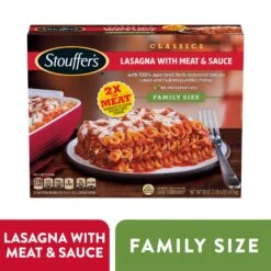 Stouffer's Frozen Lasagna With Meat & Sauce Family Size - 38oz