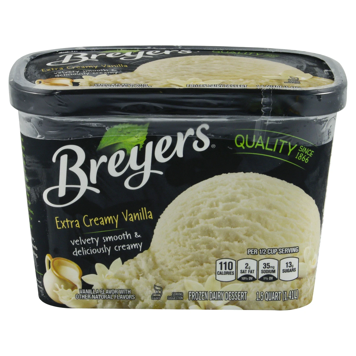 Breyers Extra Creamy Vanilla Ice Cream 3 Breyers Extra Creamy Vanilla Ice Cream