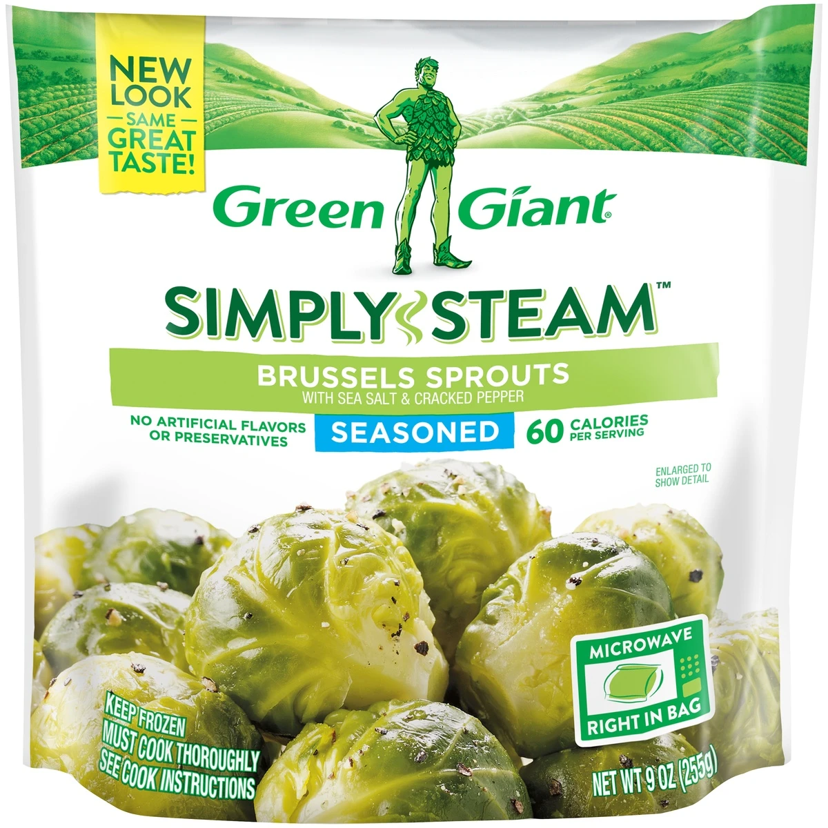 Green Giant Simply Steam Seasoned Brussels Sprouts 3 Green Giant Simply Steam Seasoned Brussels Sprouts