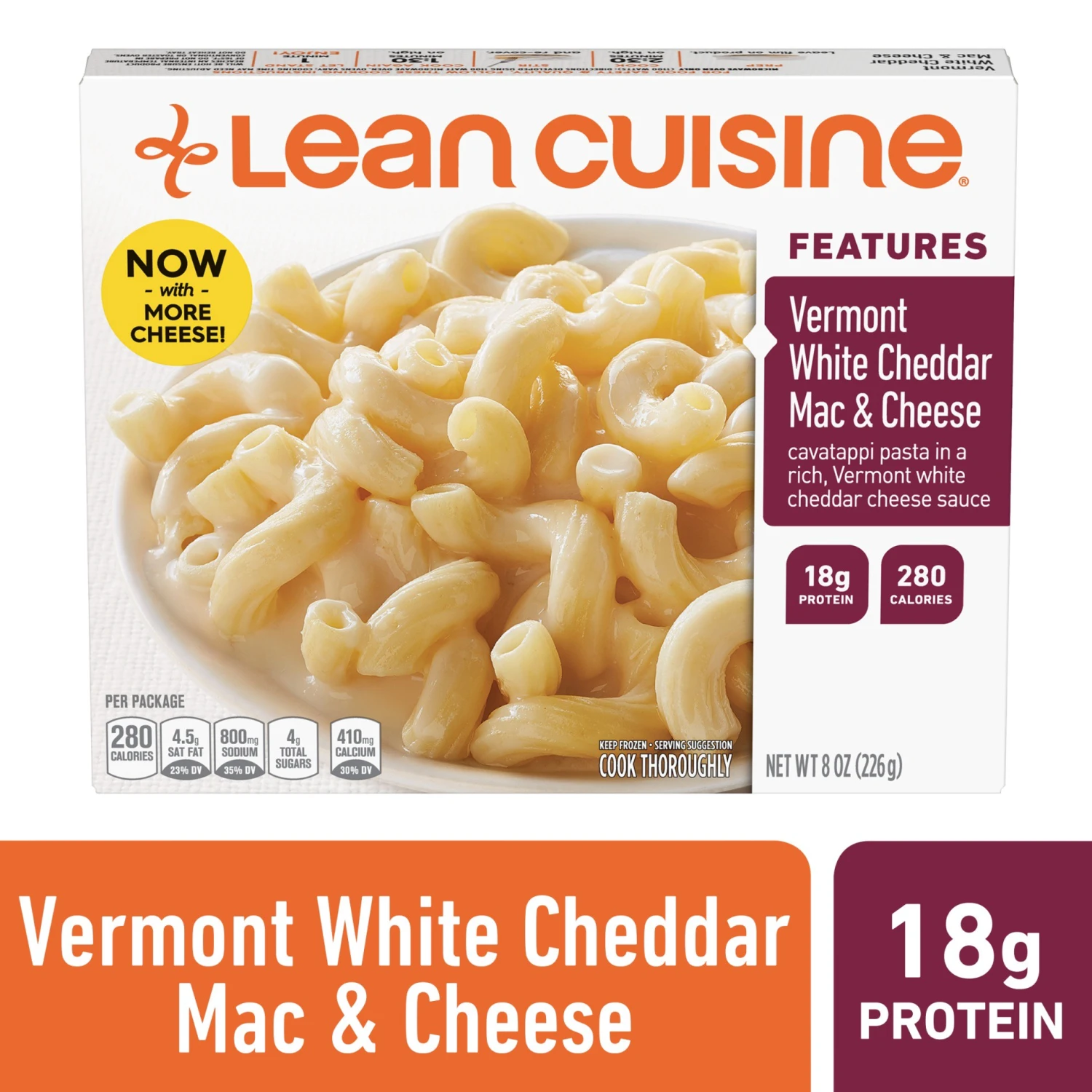 Lean Cuisine White Cheddar Mac & Cheese 3 Lean Cuisine White Cheddar Mac & Cheese