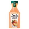 Simply Peach Juice Drink - 52 Fl Oz -Snack Shop aac14662e0e97f464446f677ddce1709