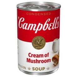 Campbell's Condensed Cream Of Mushroom Soup, 10.5 Oz Can