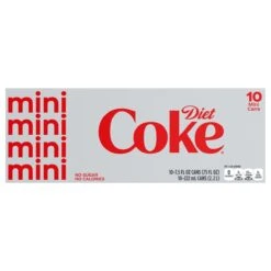 Diet Coke Soda Mini Cans