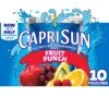Capri Sun Fruit Punch Flavored Juice Drink Blend Pouches -Snack Shop b5eddb703204a42ec608612d07a042d3