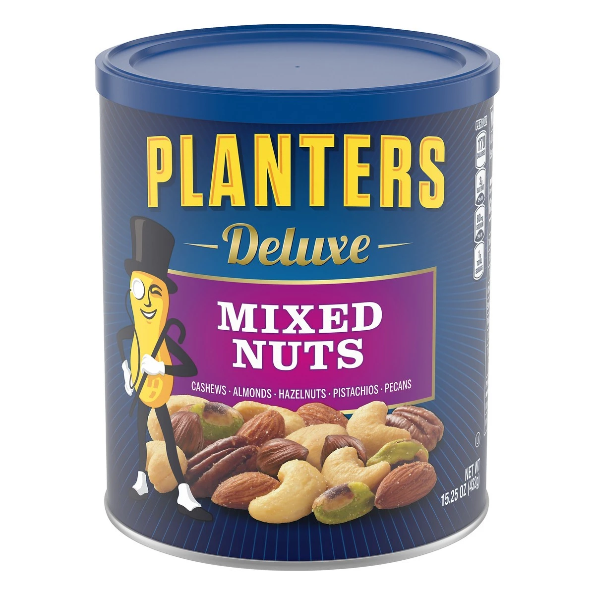 Planters Deluxe Sea Salt Mixed Nuts - 15.25oz 3 Planters Deluxe Sea Salt Mixed Nuts - 15.25oz
