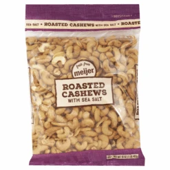 Fresh From Meijer Roasted Cashews With Sea Salt