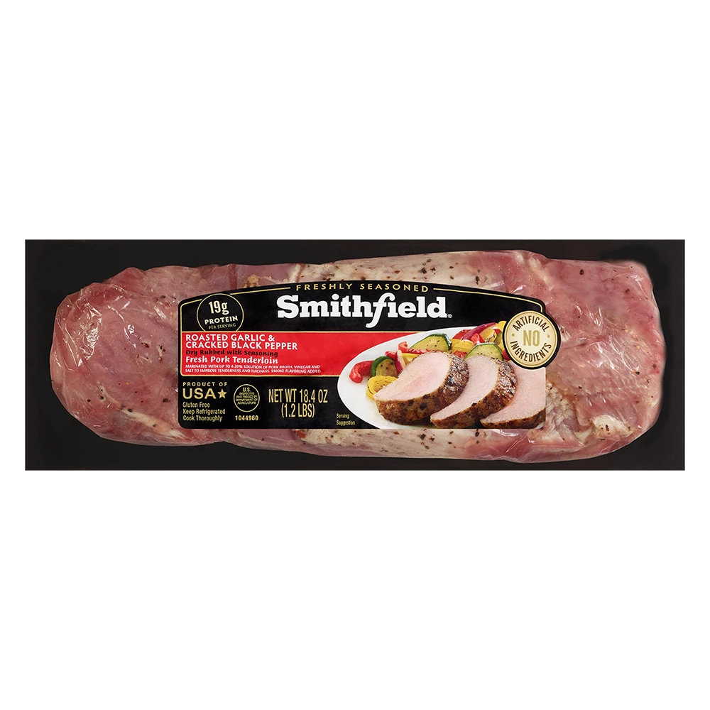 Smithfield Peppercorn Garlic Pork Tenderloin 3 Smithfield Peppercorn Garlic Pork Tenderloin