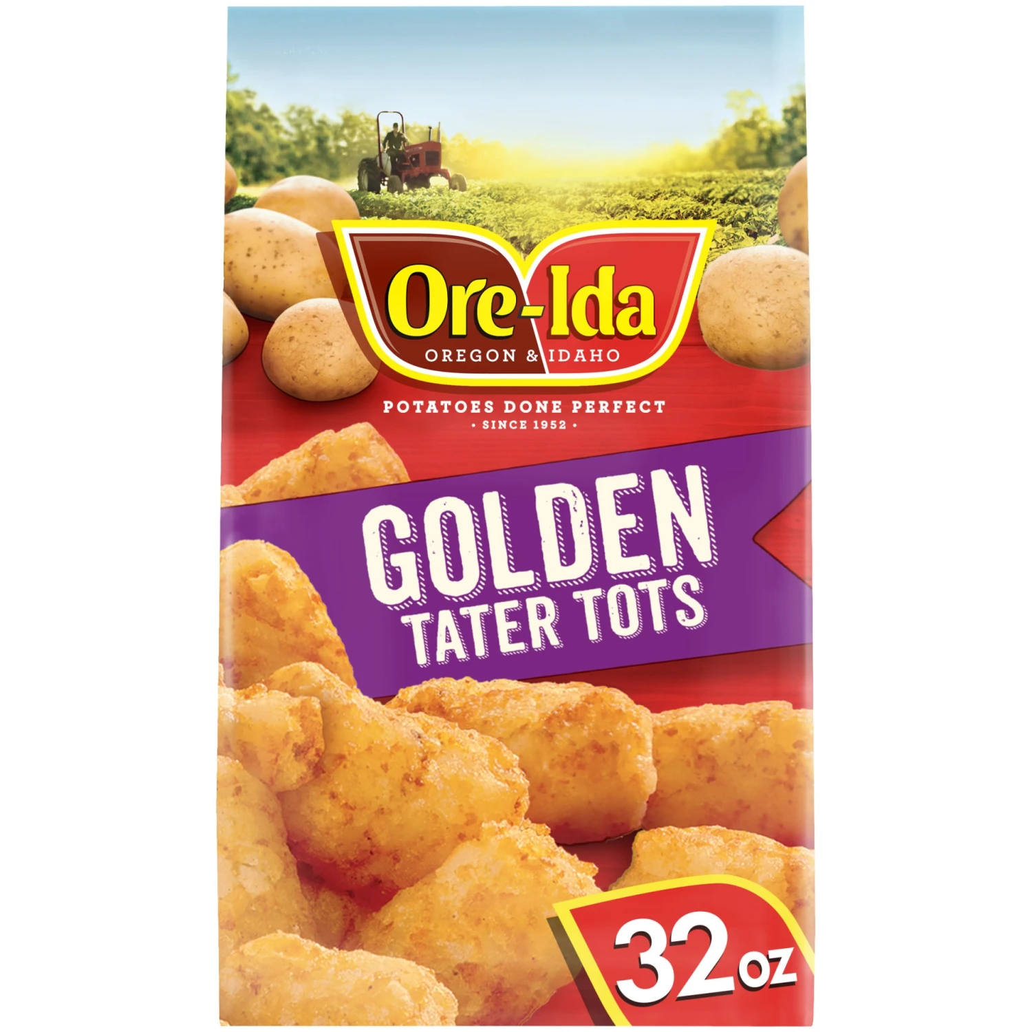 Ore-Ida Frozen Gluten Free Tater Tots Seasoned Frozen Shredded Potatoes - 32oz 3 Ore-Ida Frozen Gluten Free Tater Tots Seasoned Frozen Shredded Potatoes - 32oz