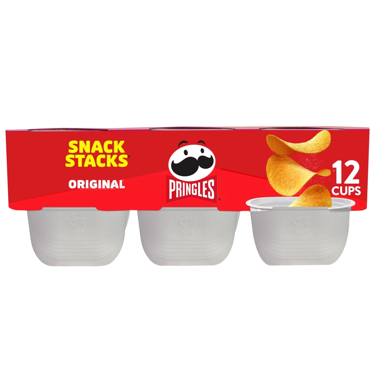 Pringles Snack Stacks Original Potato Crisps Chips - 8oz/12ct 3 Pringles Snack Stacks Original Potato Crisps Chips - 8oz/12ct