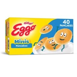 Eggo Minis Frozen Pancake Bites, Original, 14.1 Oz, 40 Count, Frozen