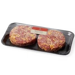 Publix Beef, Bacon And Cheddar Stuffed Burger, Ready To Cook