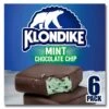 Klondike Frozen Dairy Dessert Bars Mint Chocolate Chip, 4 Fl Oz, 6 Count -Snack Shop bf162bc77618157a0108b10e9925560e
