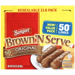 Banquet Brown ‘N Serve Original Fully Cooked Sausage Links
