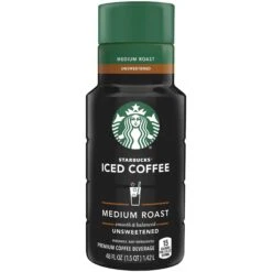 Starbucks Discoveries Unsweetened Medium Roast Iced Coffee - 48 Fl Oz