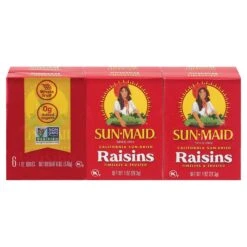 Sun-Maid California Sun-Dried Raisins - 1oz / 6ct