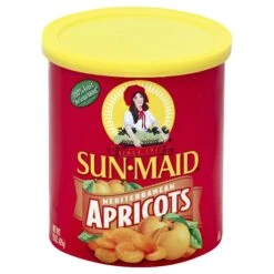 Sun-Maid Mediterranean Pitted Dried Apricot 15oz Resealable Canister
