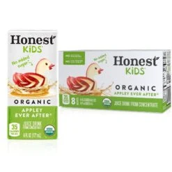 Honest Kids Appley Ever After Cartons, 6 Fl Oz, 8 Pack