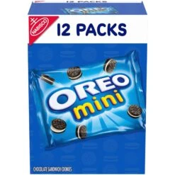 OREO Mini Chocolate Sandwich Cookies - Snack Pack - 12oz / 12ct