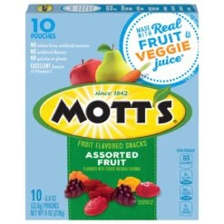 Mott's Assorted Fruit Flavored Snacks - 8oz/10ct