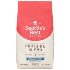 Seattle's Best Coffee Portside Blend Medium Roast Ground Coffee -12oz Bag