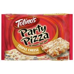 Totino's Triple Cheese Party Frozen Pizza - 9.8oz