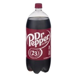 Dr Pepper Soda Bottle