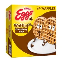 Eggo Kellogg's Eggo Family Pack Chocolatey Chip Waffles 24 Count